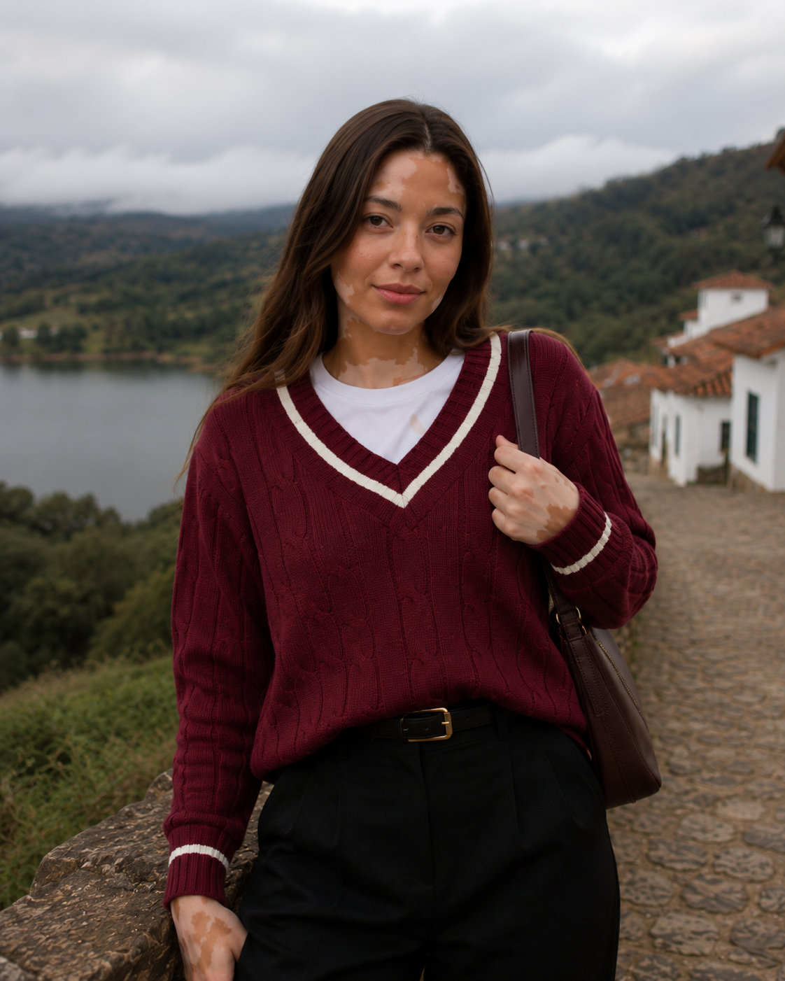 Saco Riviera — tejido trenzado