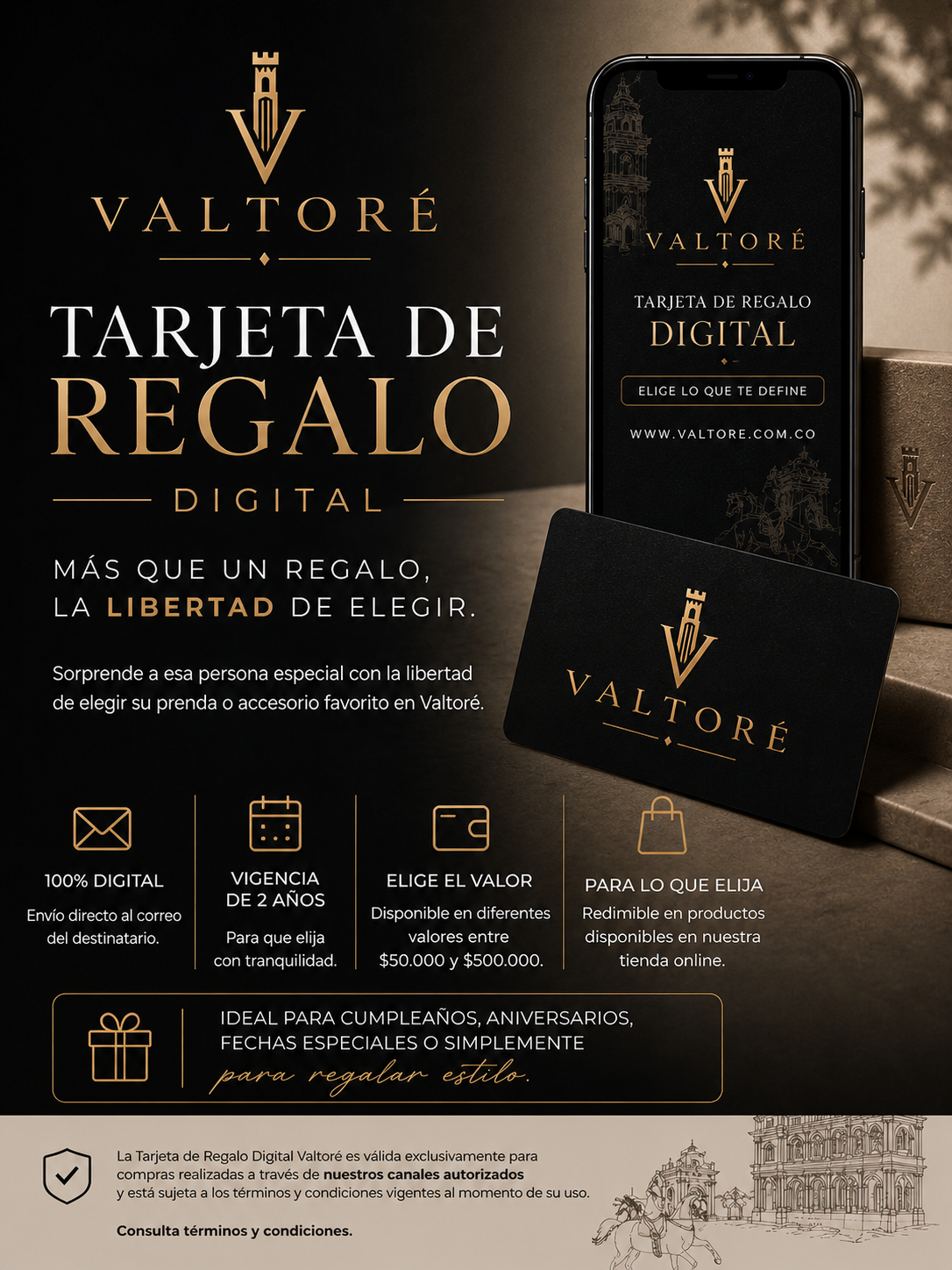 Tarjeta de regalo digital Valtoré (Gift_Card)
